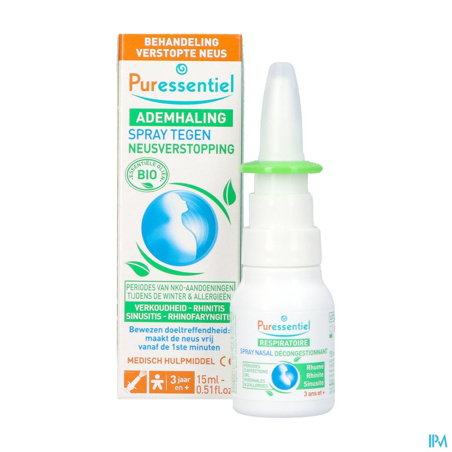 Puressentiel Respiratoire Spray Nasal 15ml