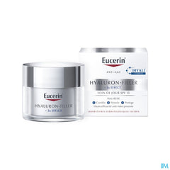 Hyaluron-Filler + 3x Effect Soin de Jour SPF 15 Peau Sèche Anti-Rides & Anti-Âge Pot 50ml