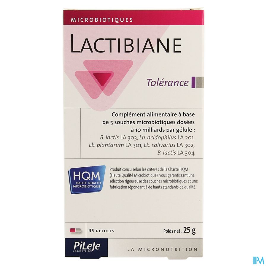 Lactibiane Tolerance Caps 45