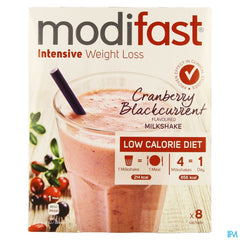 Modifast Intensive Milkshake Cranberry 440g