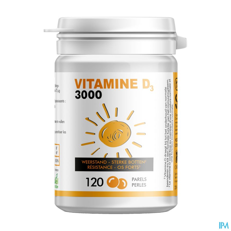 Soria Vitamine D 3000iu Perles 120