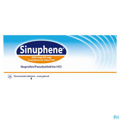 Sinuphene 200mg/30mg Comp Pell 24