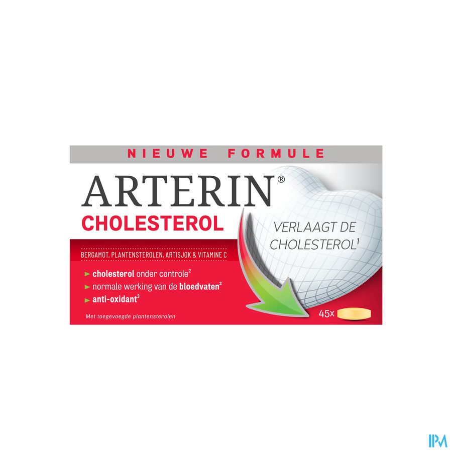 Arterin® Cholestérol 45 Comprimés - Réduit le cholestérol