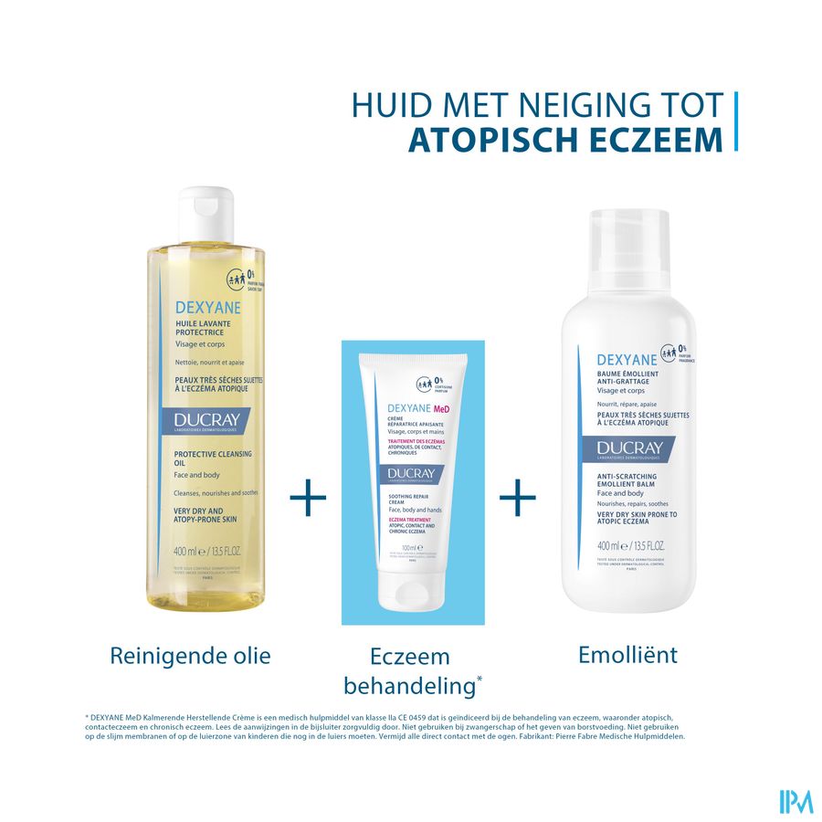 Ducray Dexyane MED Crème réparatrice apaisante Traitement eczéma atopique 30ml