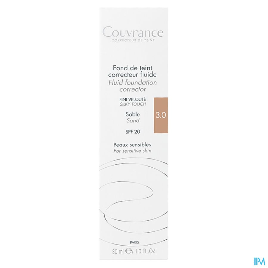 Eau Thermale Avène COUVRANCE Fond de teint correcteur fluide Sable