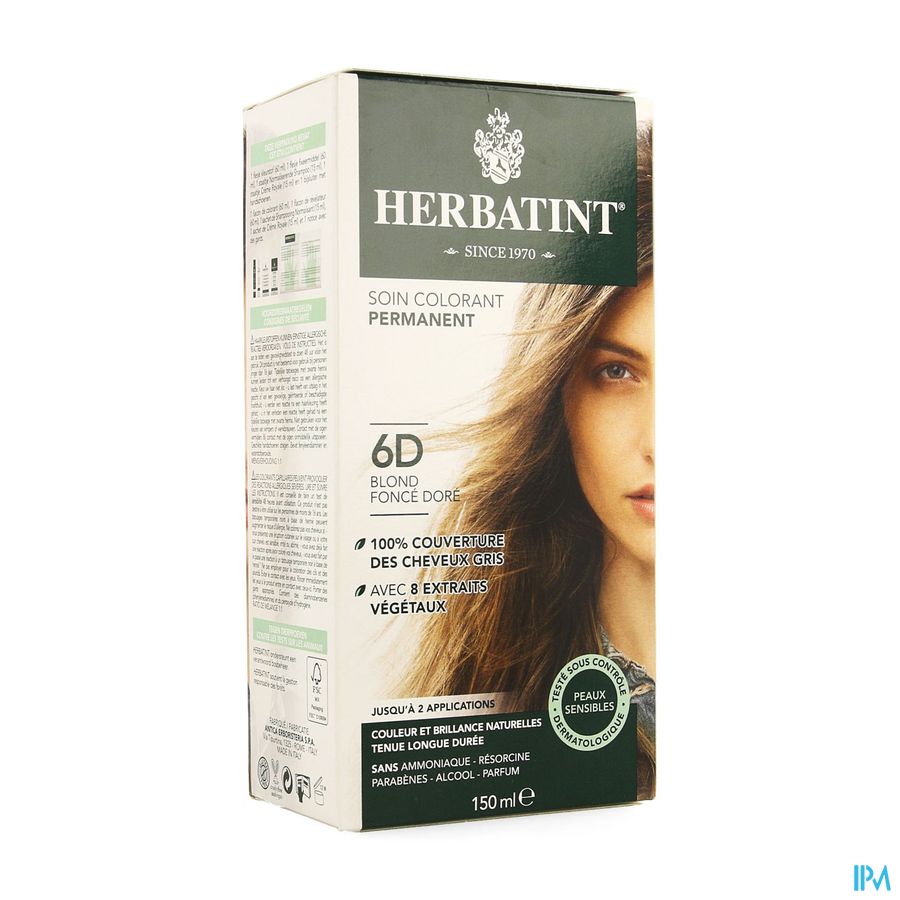 Herbatint Blond Fonce Dore 6d 150ml
