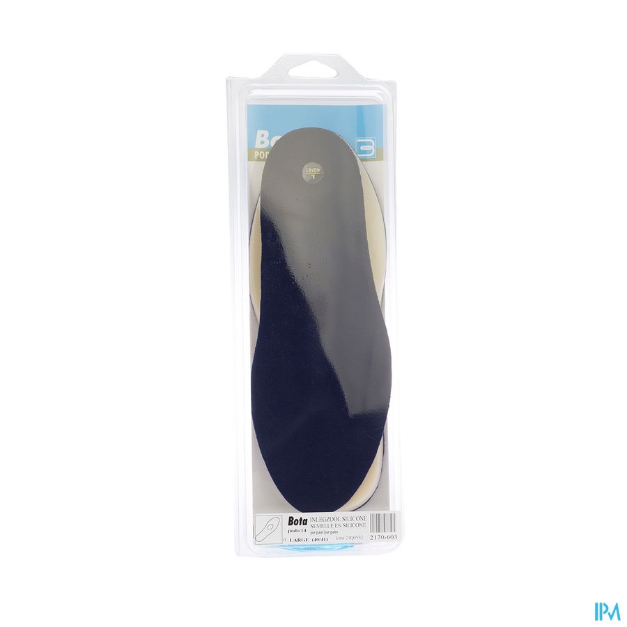 PODO 14 SEMELLE EN SILICONE \   LARGE (point. 40-41)