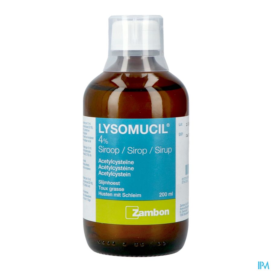 Lysomucil 4% Sirop 200ml