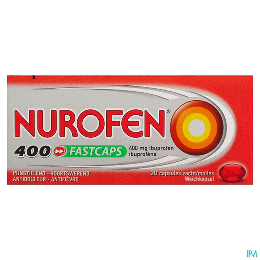 Nurofen 400 Fastcaps Caps 20x400mg