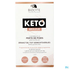 Biocyte Keto Bruleur Caps 40