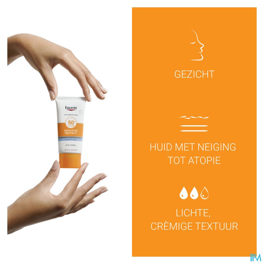 Sun Sensitive Protect SPF 50+ Crème Peau Sensible Tube 50ml