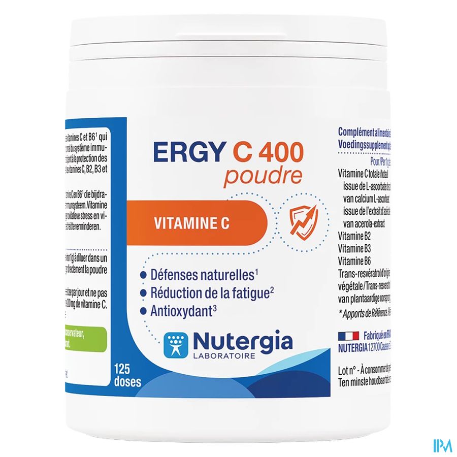 Ergy C 400 Pot 125g