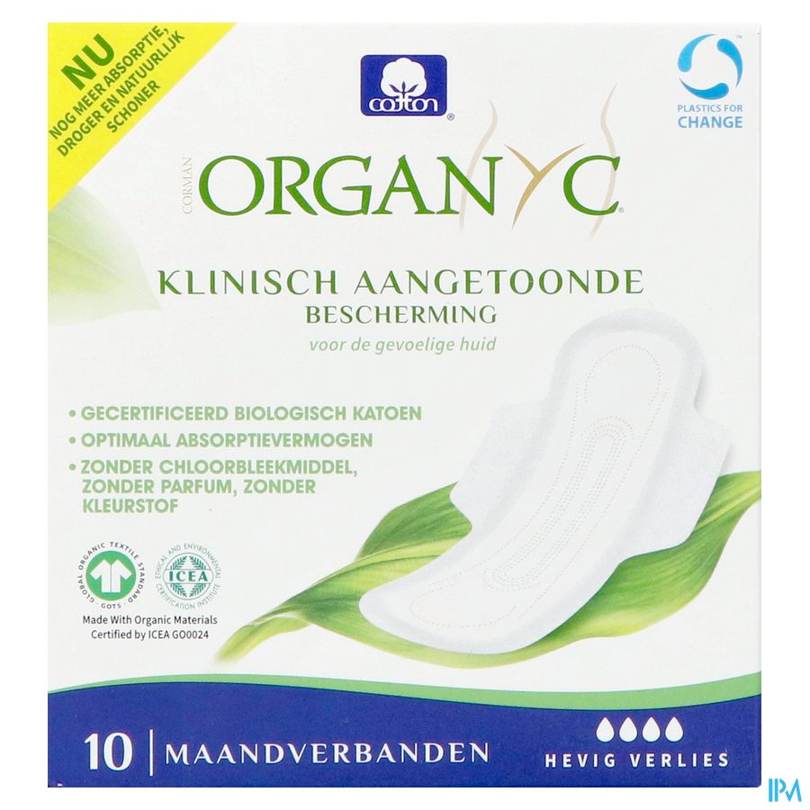 Organyc Serviettes Super Coton Bio 10