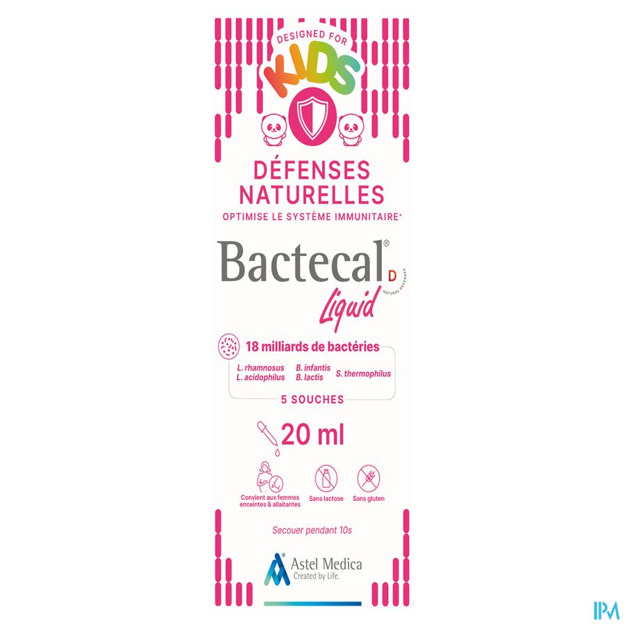 Bactecal D Liquid Kids 20ml