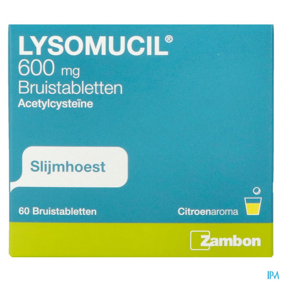 Lysomucil 600 Comp Eff. 60 X 600mg