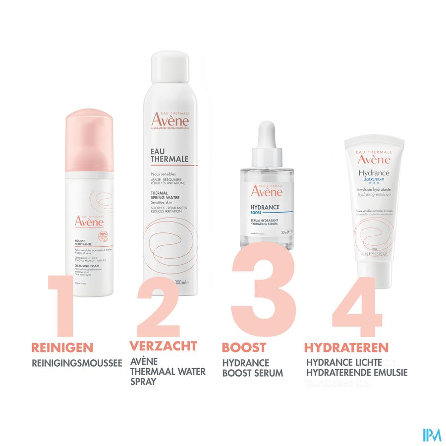 Eau Thermale Avène HYDRANCE Boost Sérum Concentré Hydratant  - Visage, Cou, décolleté