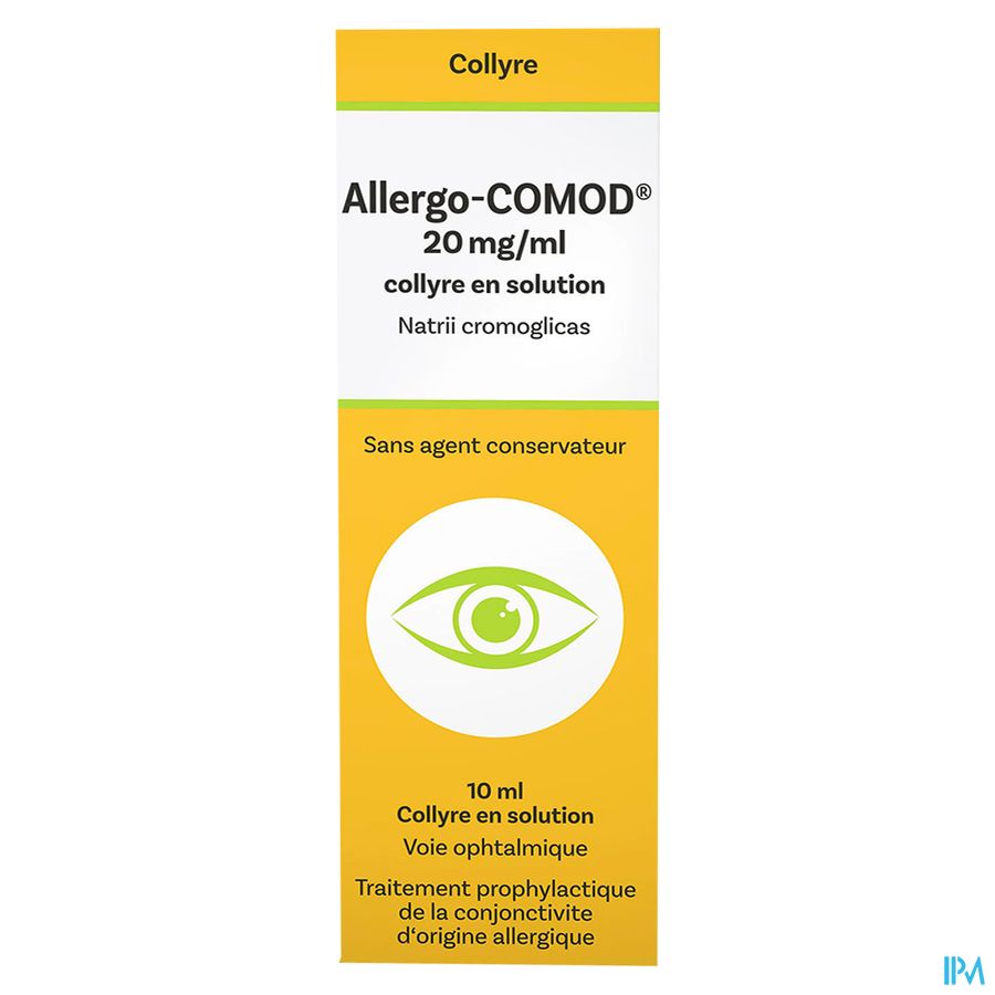 Allergo Comod 2% Collyre 10 Ml