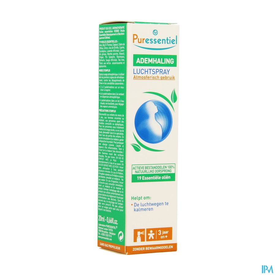 Puressentiel Respiratoire Spray Aerien 20ml