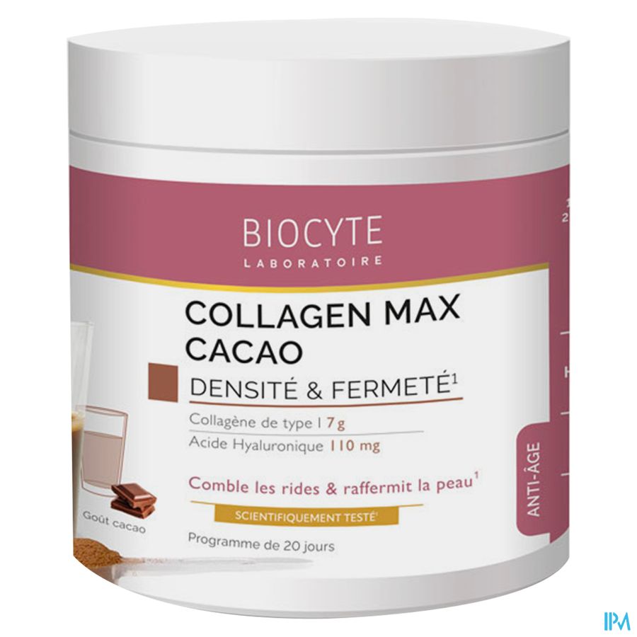 Biocyte Collagen Max Cacao Pdr Pot 260g