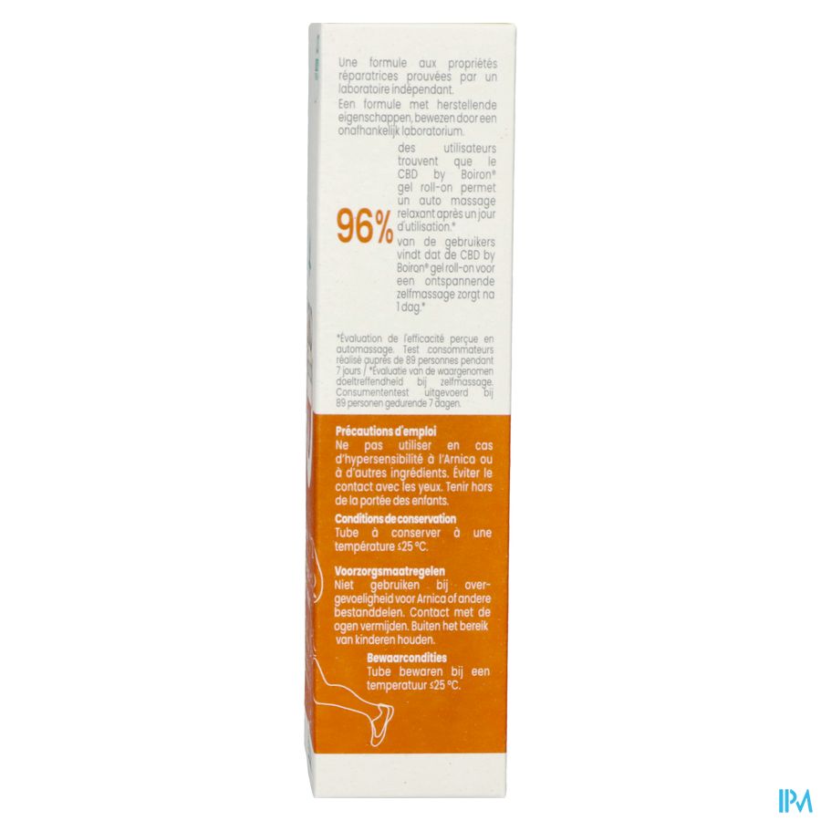 Cbd Gel Roll-on Reparateur & Relaxant 45g Boiron