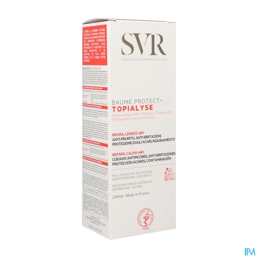 Svr Topialyse Baume Protect+ 200ml