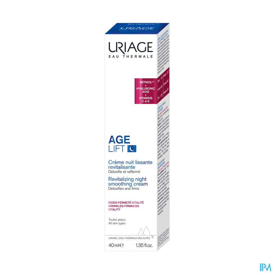 Uriage Age Creme Nuit Lissante Revitalisante 40ml