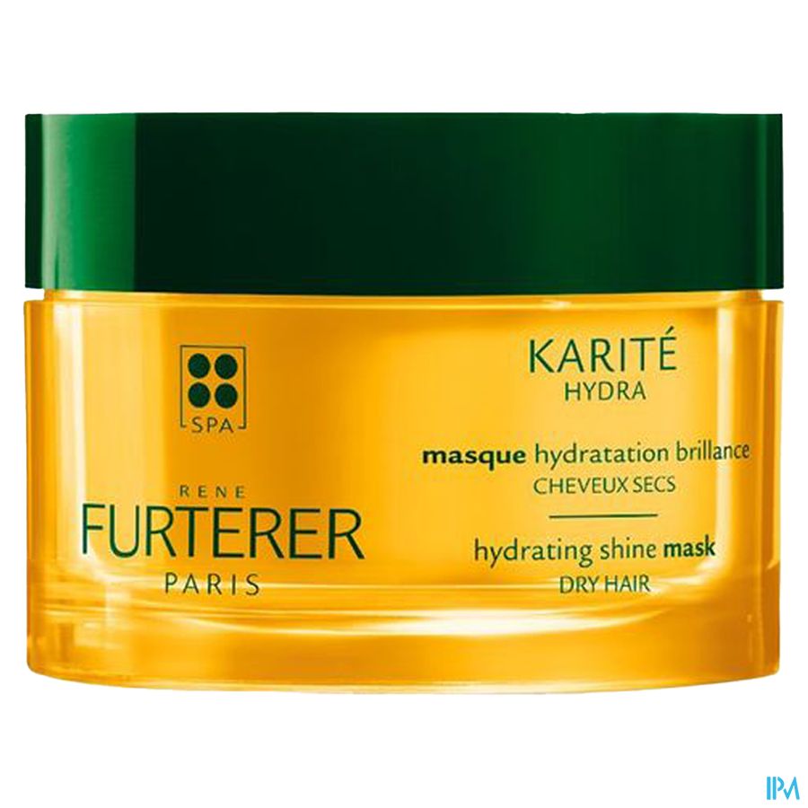 René Furterer - Masque hydratation brillance - Masque démêlant hydratant à l'huile de Karité - KARITE HYDRA