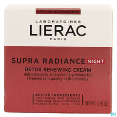 Lierac Supra Radiance Creme Nuit Pot 50ml