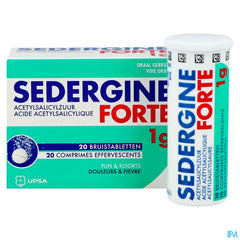 Sedergine Forte 1g Comp Efferv. 20