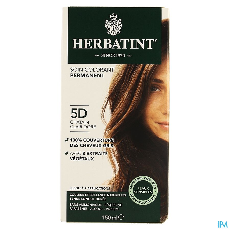 Herbatint Chatain Clair Dore 5d 150ml