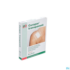 Curapor Transparent Steril 10cmx 8cm 5 13100