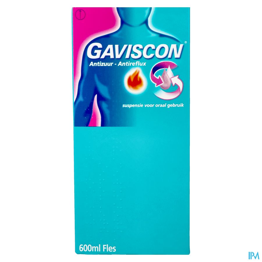 Gaviscon Antiacide-antireflux Susp Buvable 600ml
