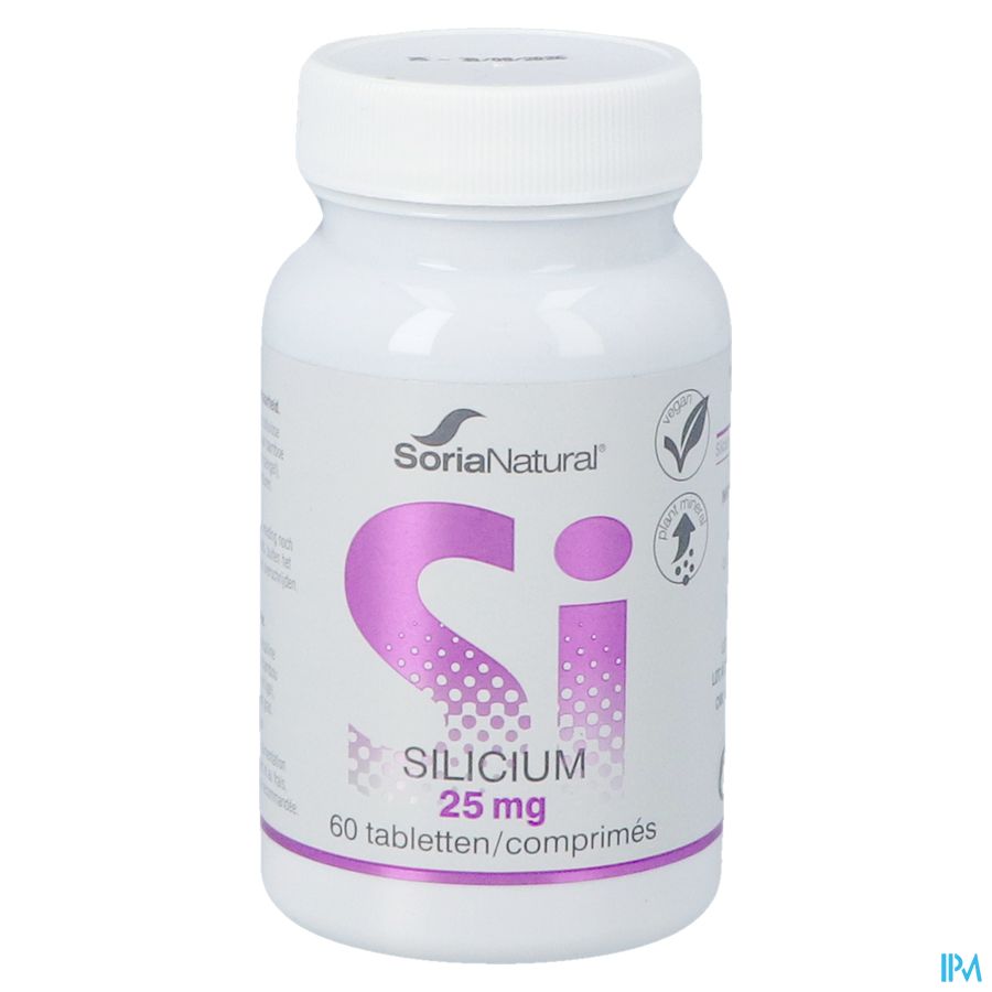 Soria Silicium 25mg Comp 60