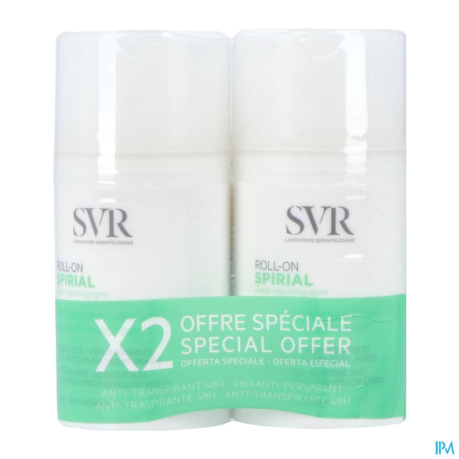 Svr Spirial Deo Roll-on 2x50ml Nf