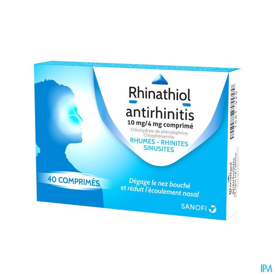 Rhinathiol Antirhinitis Tabl 40