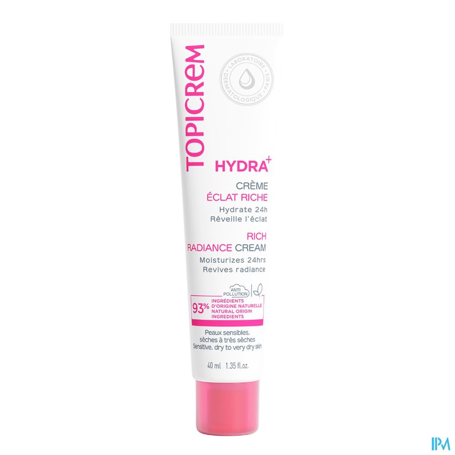 Hydra+ Creme Hydratante Eclat Riche 40ml