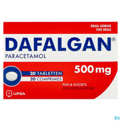 Dafalgan 500mg Sec Comp 20