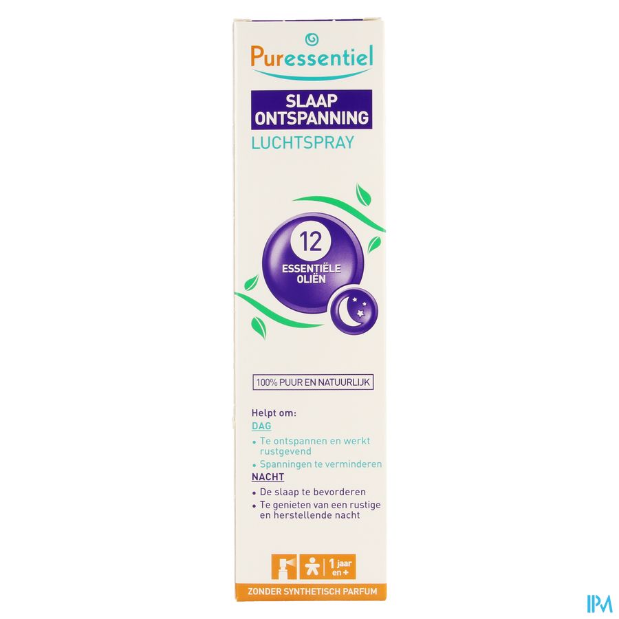 Puressentiel Sommeil Detente Spray 12 Hle Ess200ml