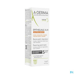 A-DERMA Epitheliale ULTRA REPAIR Baume-patch Réparateur, Zones craquelées & fissures, Texture vaseline 50g