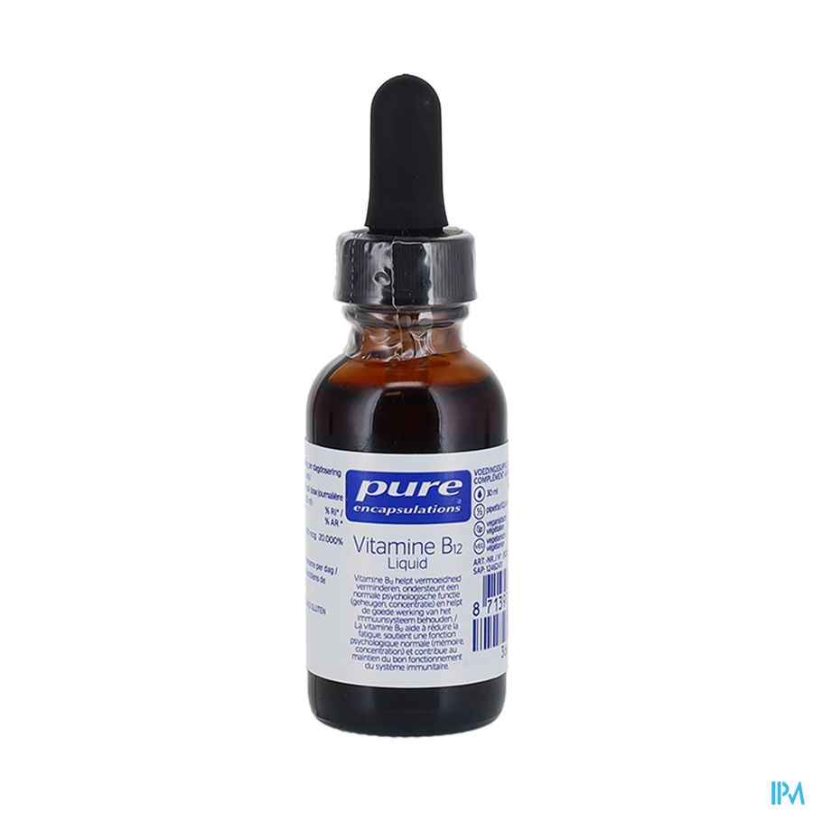 Pure Encapsulations Vitamine B12 Liquid 30ml