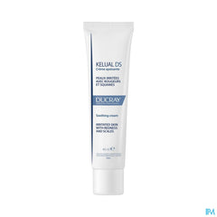 Ducray KELUAL DS Crème apaisante visage anti-squames -Peaux irritées avec rougeurs et squames