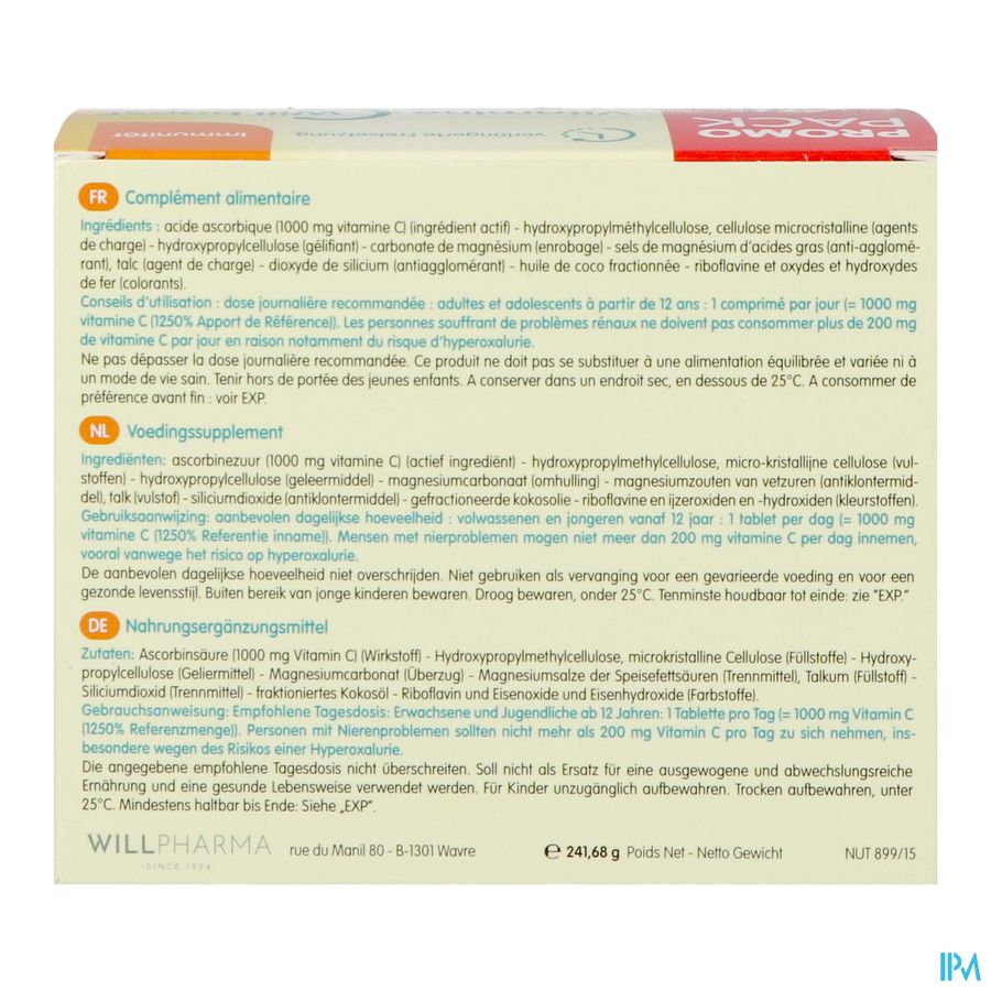 Vitamine C Will Boost Promo Liber. Prol.comp 95+25