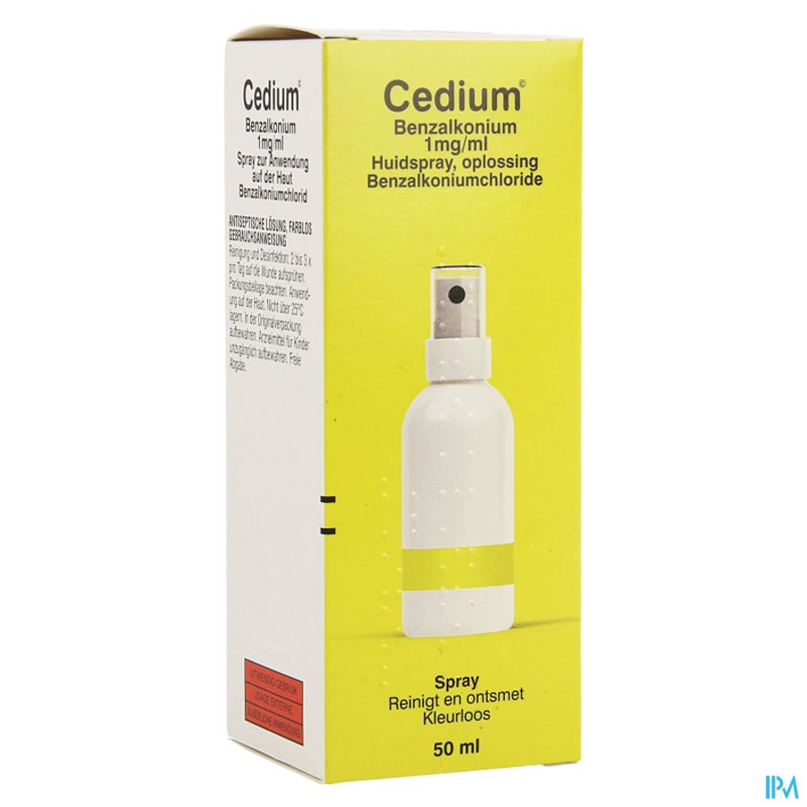 Cedium Benzalkonium Spray 50ml