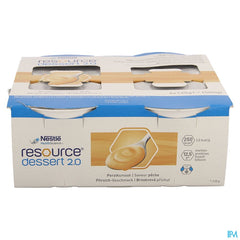 Resource Dessert 2.0 Peche 4x125g
