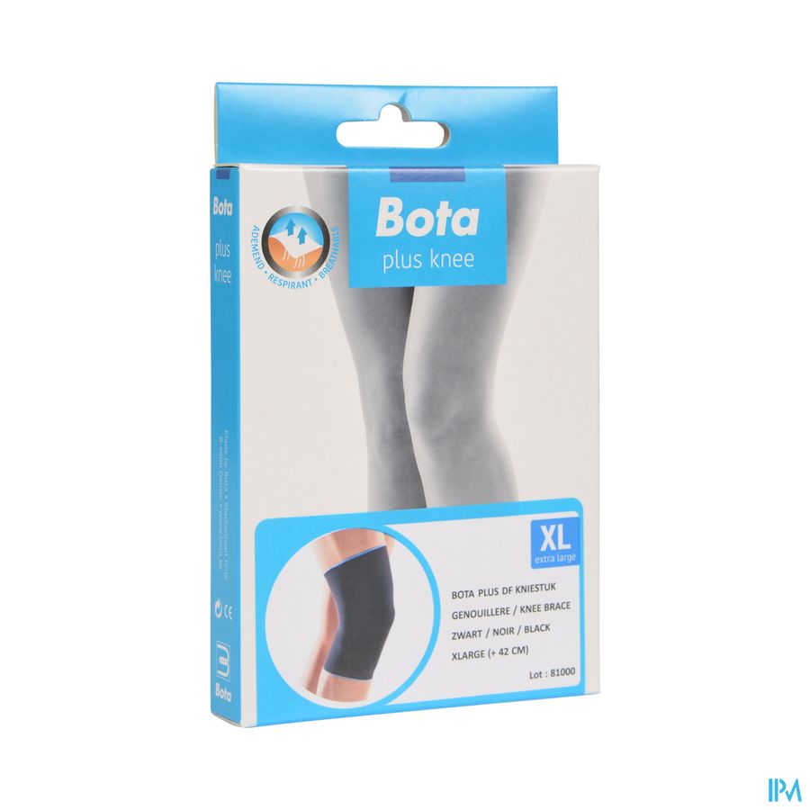 GENOUILLERE BOTA PLUS NOIR \ XLARGE = + 42 cm