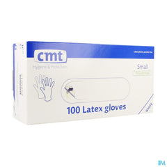 Cmt Gants Latex Blanc Pf S 100