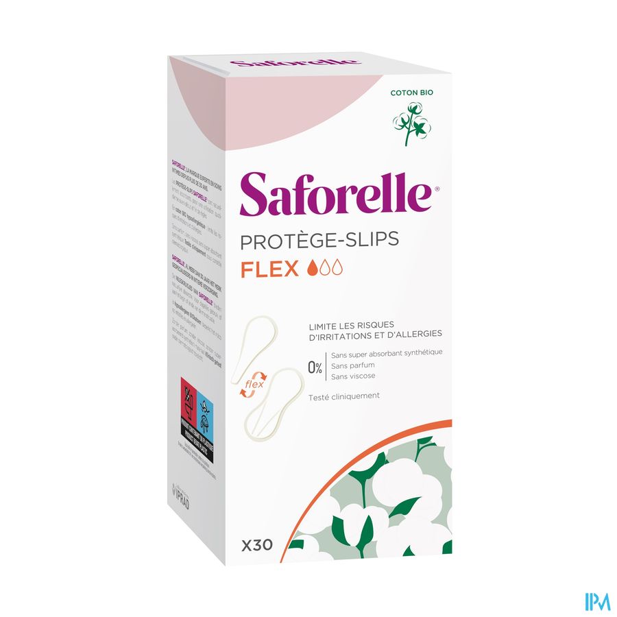 Saforelle Coton Protect Protege Slips Nouv.qual.30