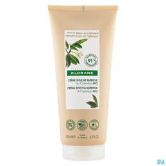 Klorane - Crème douche au beurre de Cupuaçu BIO - Fleur de Cupuaçu - Peau sèche à très sèche