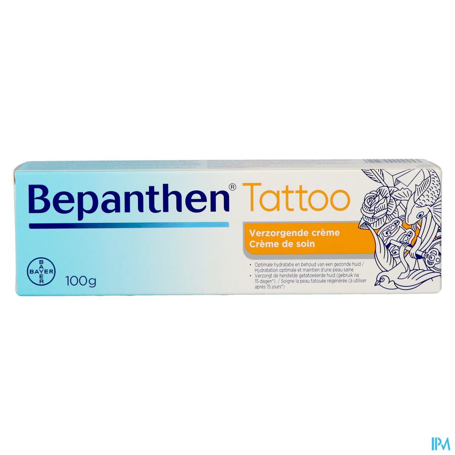Bepanthen Tattoo Creme Soins Tube 100g