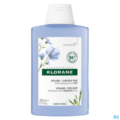 Klorane - Shampoing au Lin BIO - Volume - Cheveux fins
